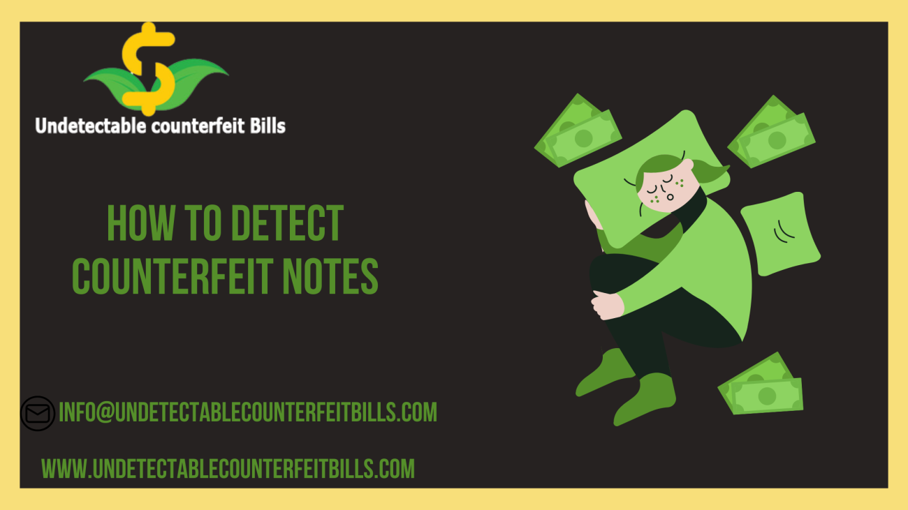 how to detect counterfeit notes