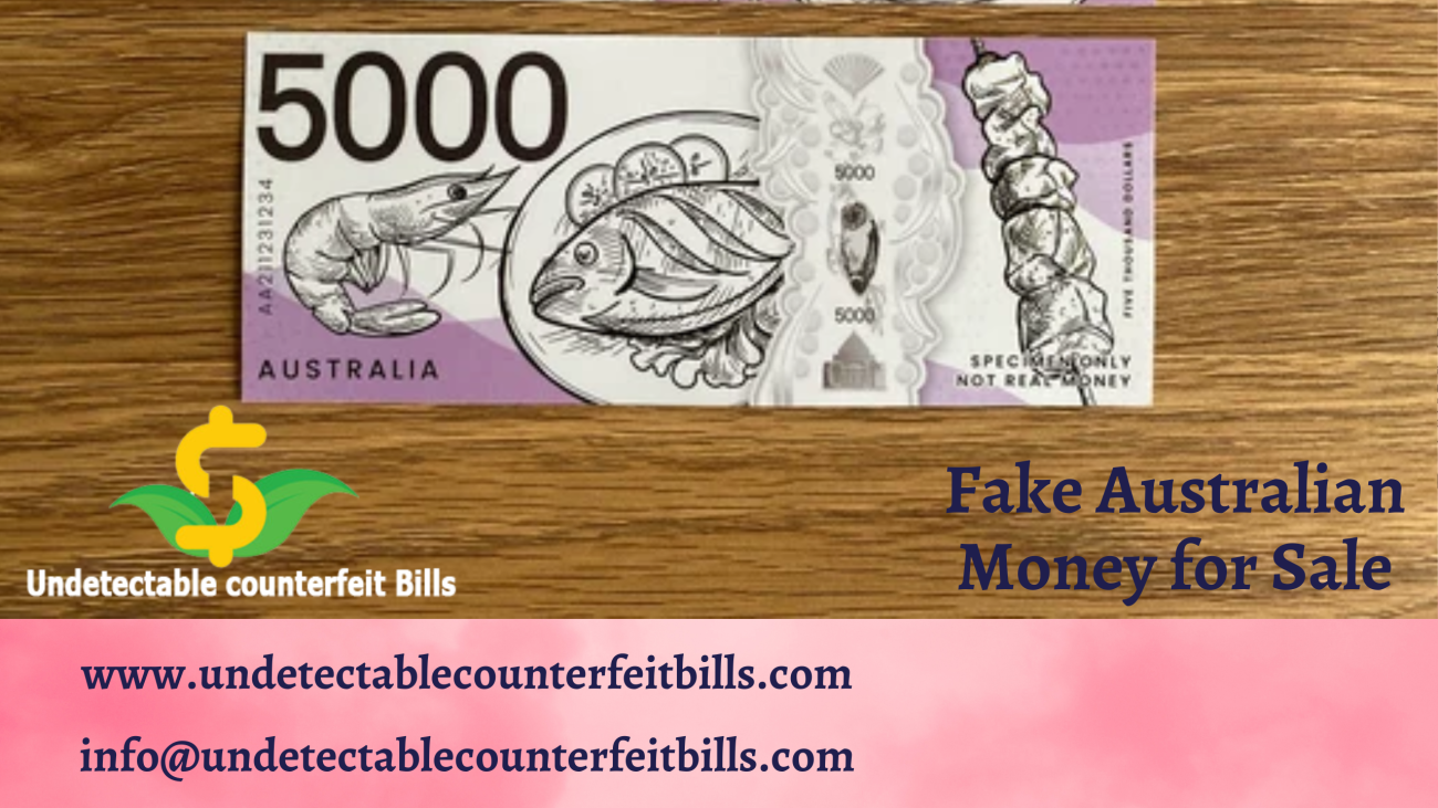 Fake Australian Money for Sale