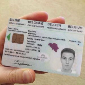 Fake Belgium ID card
