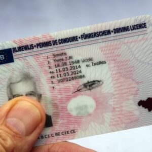 fake Belgian Drivers license