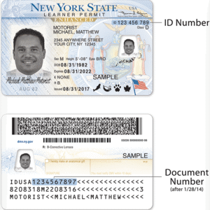 Fake USA Drivers License