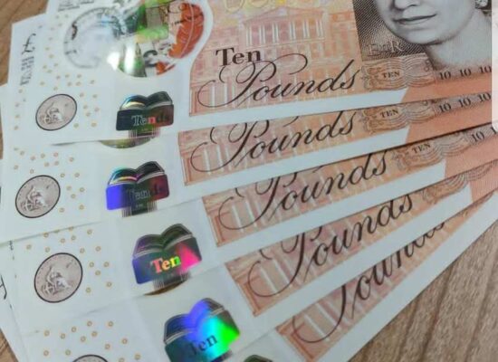 Buy British Pound Sterling (GBP) 10s