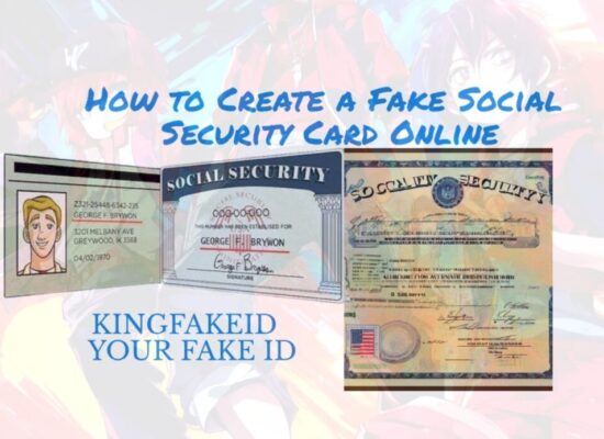 How to Create a Fake Social Security Card Online