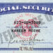 Novelty Social Security Card