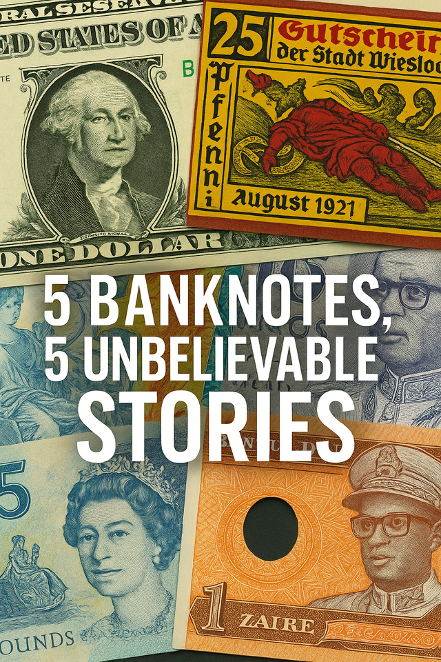 5 Banknotes with Unbelievable Stories